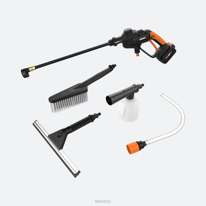 Garden Tools WORX 20V 415 MAX PSI Hydroshot Cleaning Bundle with