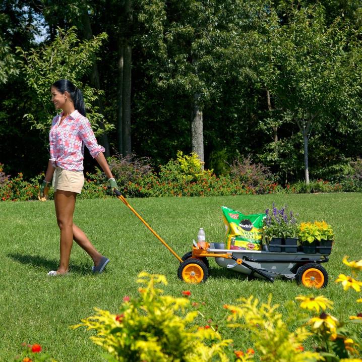 Garden Tools WORX Aerocart Wheelbarrow Wagon Kit 804642